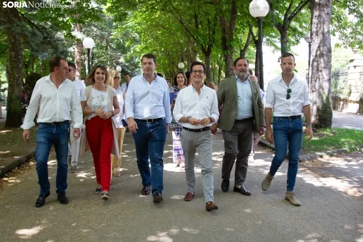 23J: Mañueco, en Soria