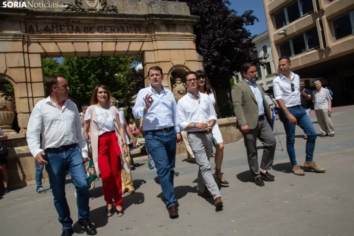 23J: Mañueco, en Soria
