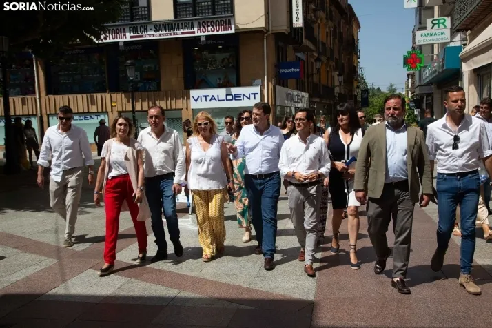 23J: Mañueco, en Soria