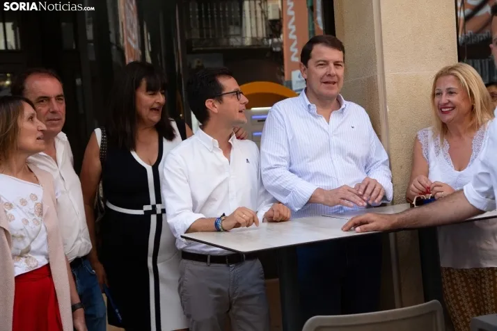 23J: Mañueco, en Soria