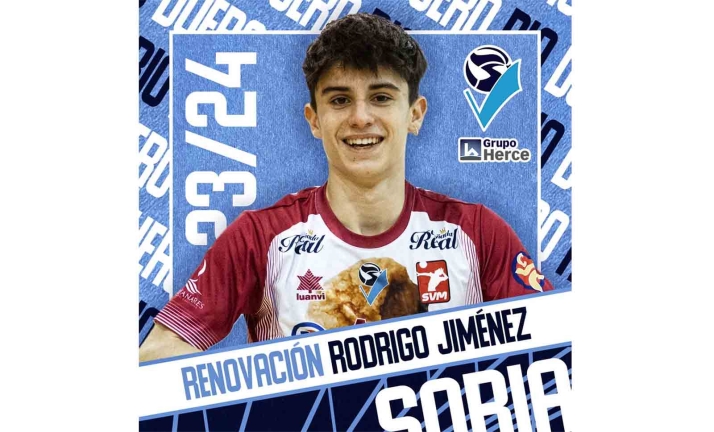 Rodrigo Jiménez renueva con Grupo Herce Soria