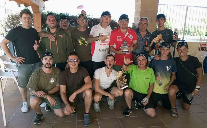 Buen ambiente en el torneo de pesca en Monteagudo