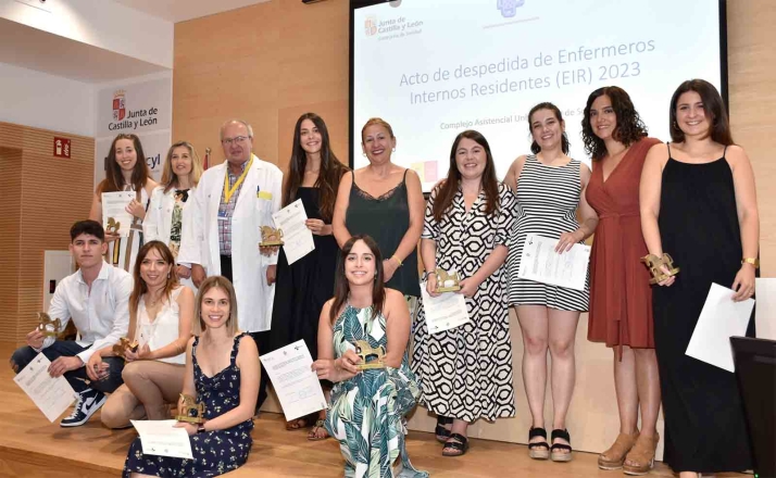 Entrañable adiós a los enfermeros residentes que finalizan su formación especializada en Soria