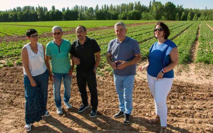 El PSOE seguirá en su apuesta por el regadío y los nuevos cultivos en Soria
