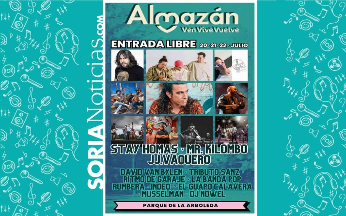 Arranca el festival Almazán, ven, vive, vuelve