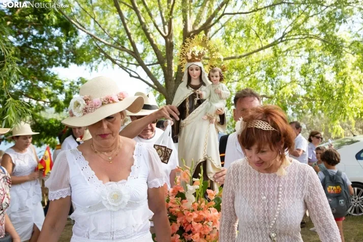 Virgen del Carmen en el pantano 2023