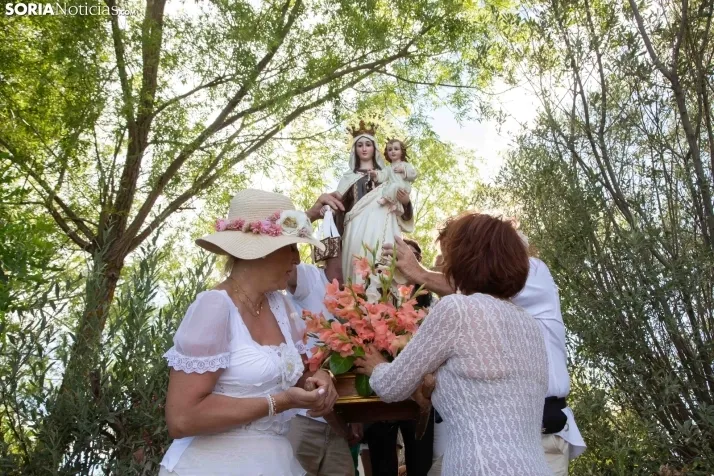 Virgen del Carmen en el pantano 2023
