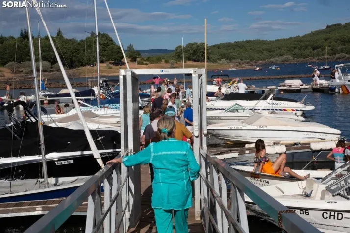 Virgen del Carmen en el pantano 2023