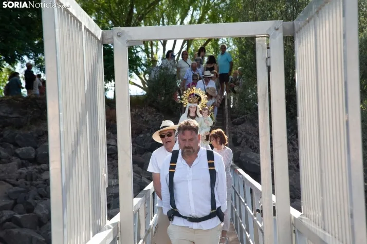 Virgen del Carmen en el pantano 2023
