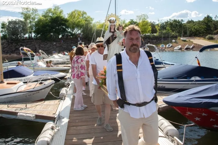 Virgen del Carmen en el pantano 2023
