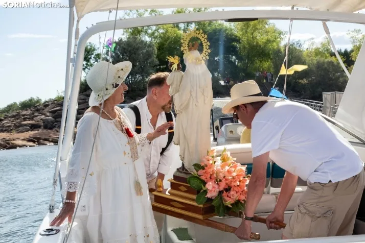 Virgen del Carmen en el pantano 2023