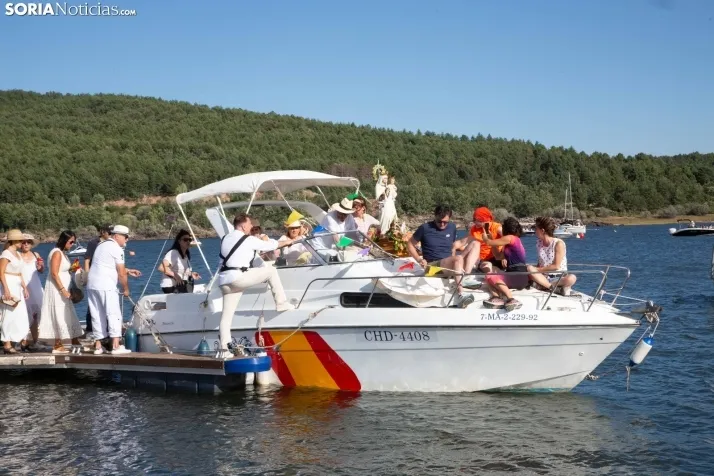 Virgen del Carmen en el pantano 2023