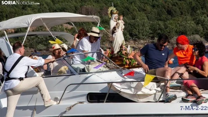 Virgen del Carmen en el pantano 2023