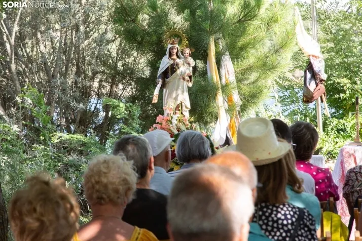 Virgen del Carmen en el pantano 2023