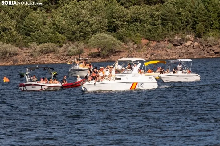 Virgen del Carmen en el pantano 2023