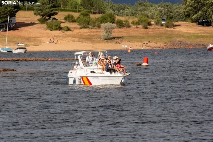 Virgen del Carmen en el pantano 2023