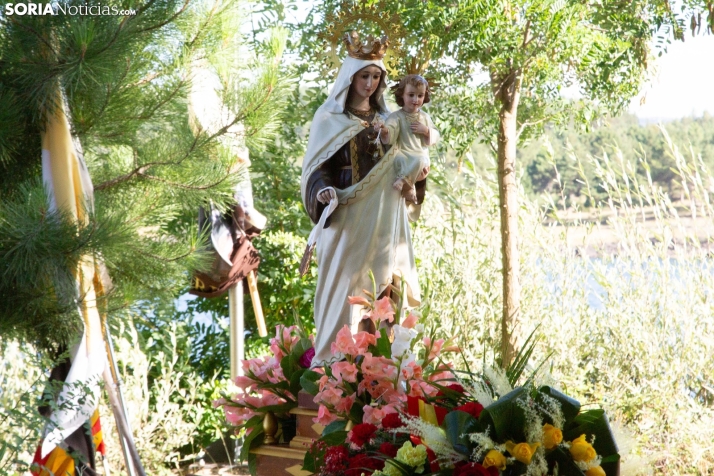 Virgen del Carmen en el pantano 2023