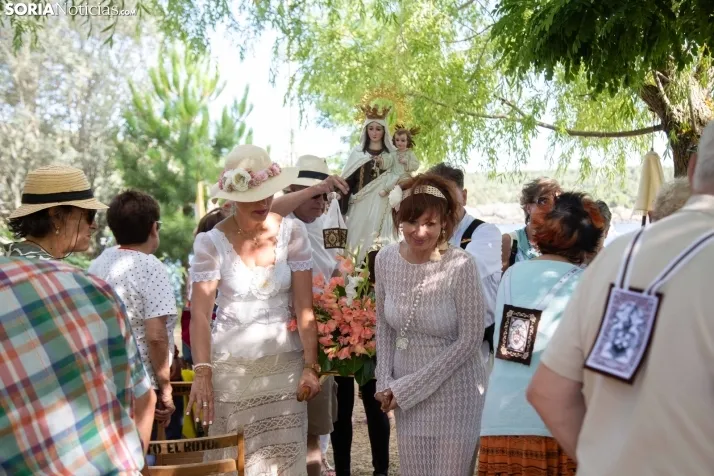 Virgen del Carmen en el pantano 2023
