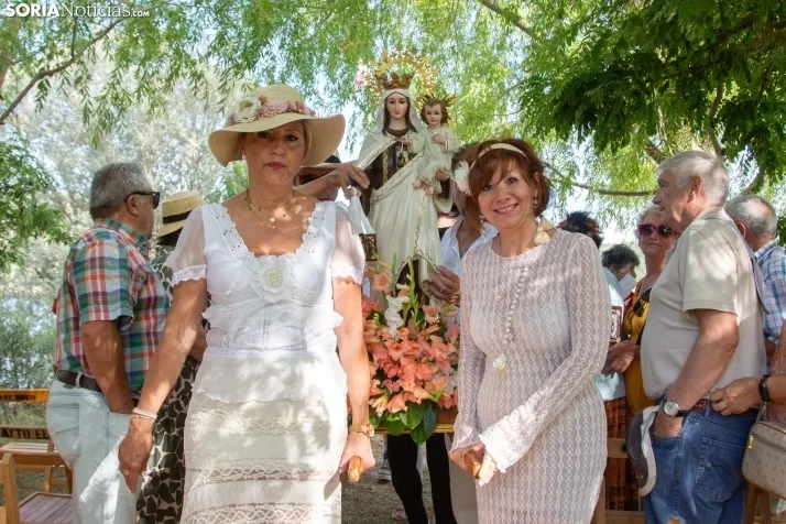 Virgen del Carmen en el pantano 2023