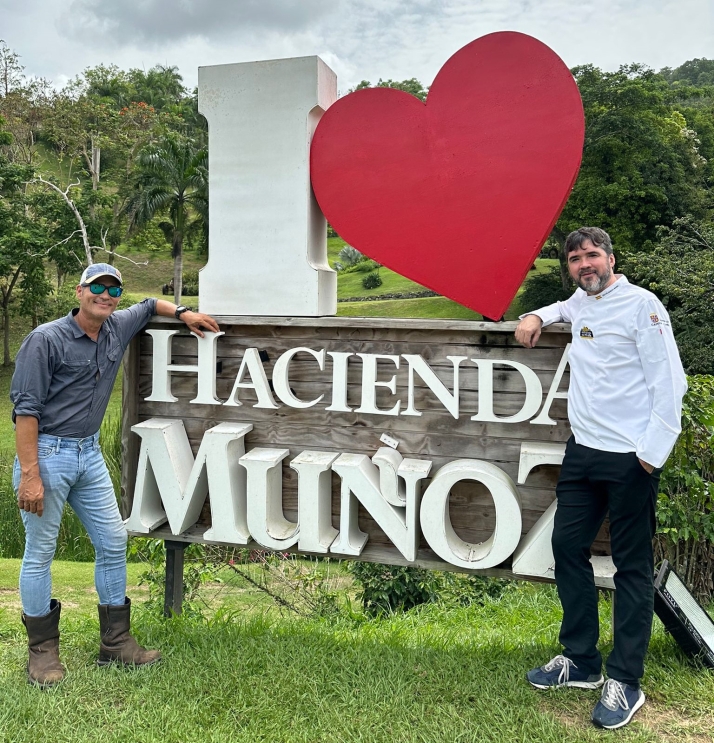 Óscar García, el cocinero soriano que deslumbra en Puerto Rico con productos de la tierra