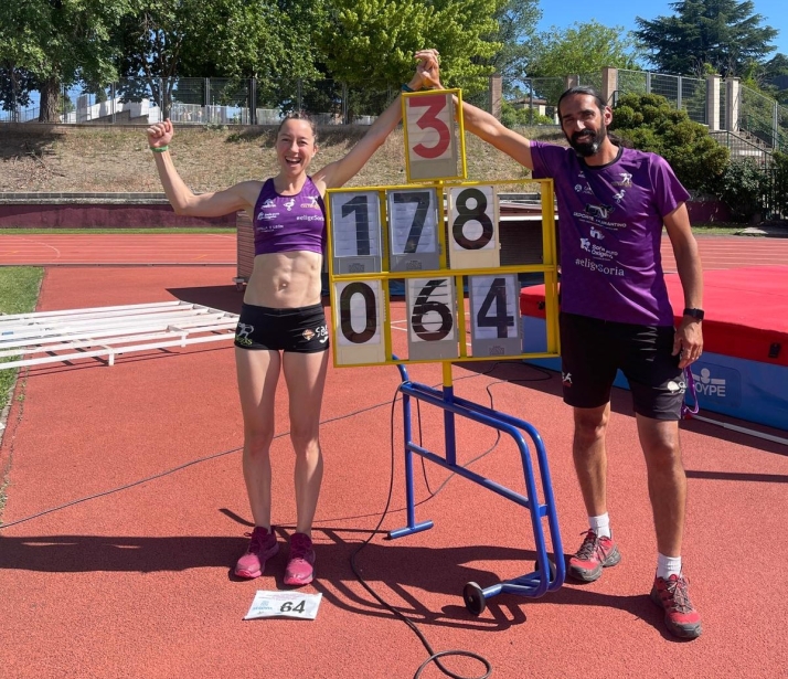 Resultados sorianos  en el Campeonato de Castilla y León Absoluto: 4 oros, 2 platas, 6 bronces y un récord nacional