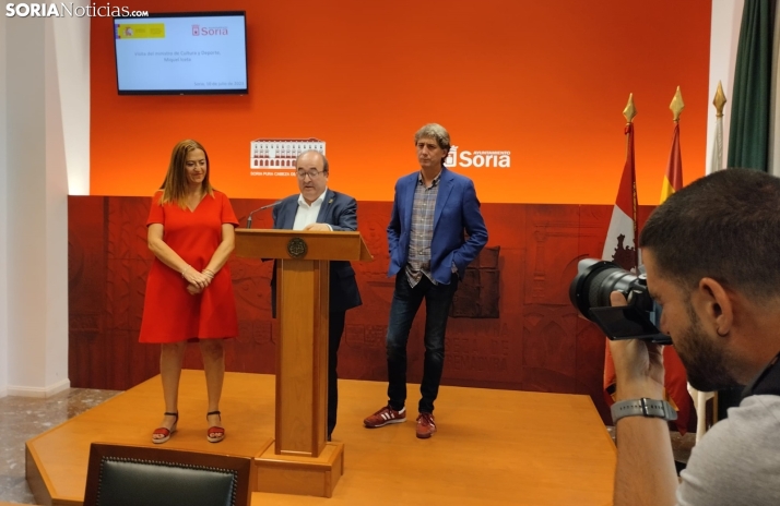 Iceta justifica el retraso con el Centro Nacional de Fotografía de Soria: No podemos permitirnos quedarnos cortos