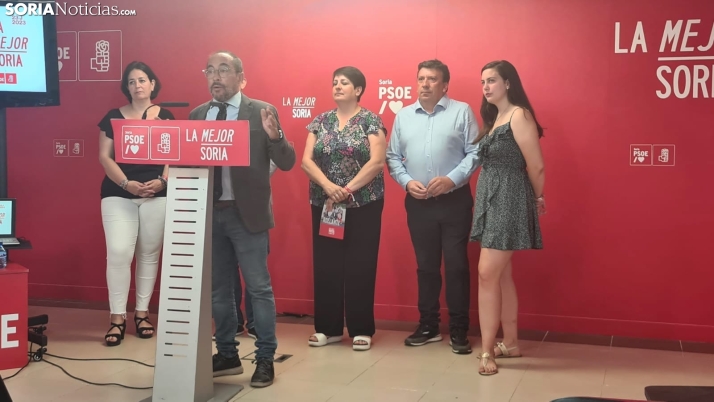 El PSOE pide a los progresistas de Soria que no equivoquen el voto este 23J