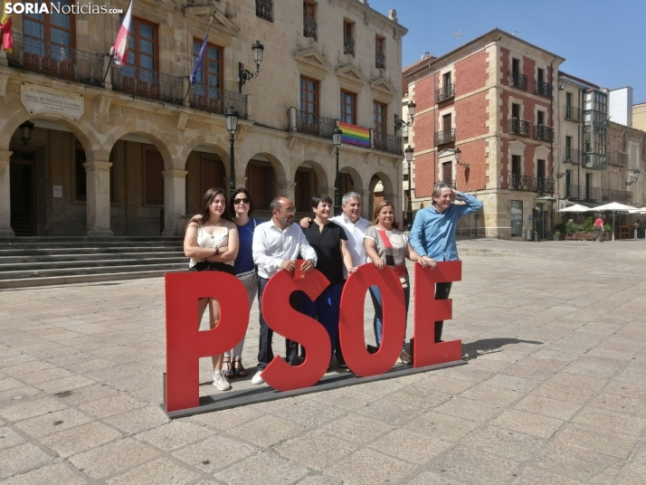 El PSOE de Soria presenta a la ciudadan&iacute;a su modelo &ldquo;de futuro, esperanza y garant&iacute;a&rdquo