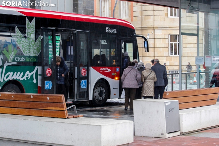 El Ayuntamiento de Soria anuncia el precio reducido de los bonos mensuales del transporte urbano de la ciudad
