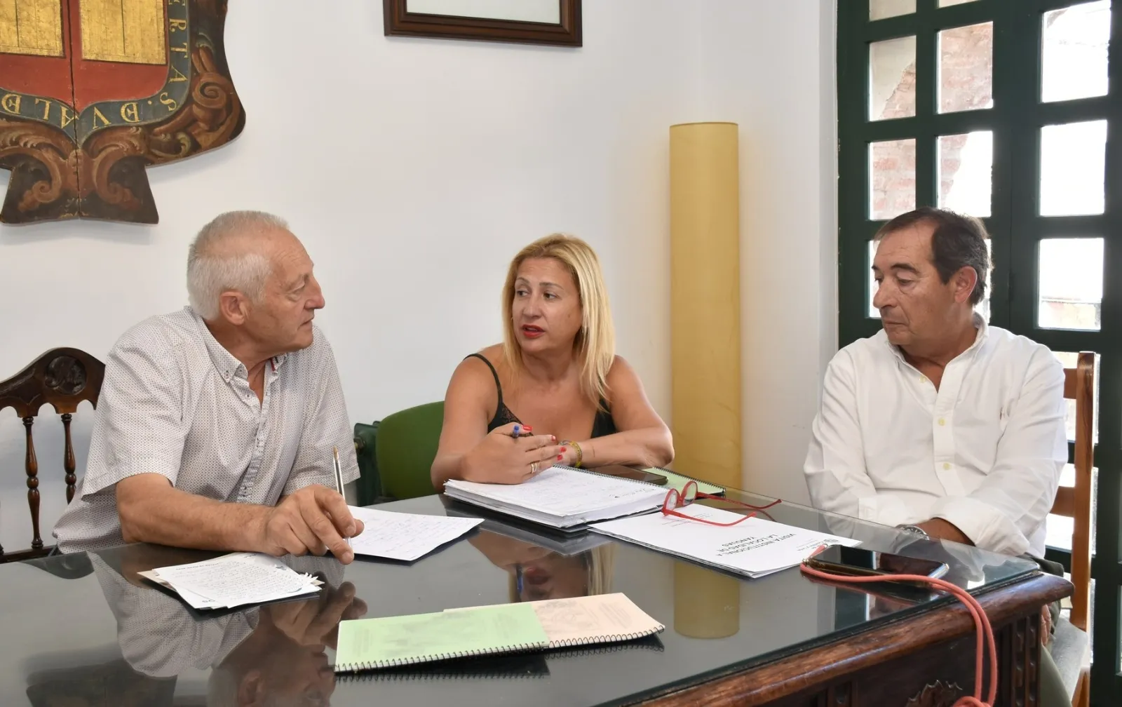 Foto 2 - La Delegaci&oacute;n Territorial de la Junta asesorar&aacute; a Yanguas en un proyecto para la restauraci&oacute;n de su plaza Mayor