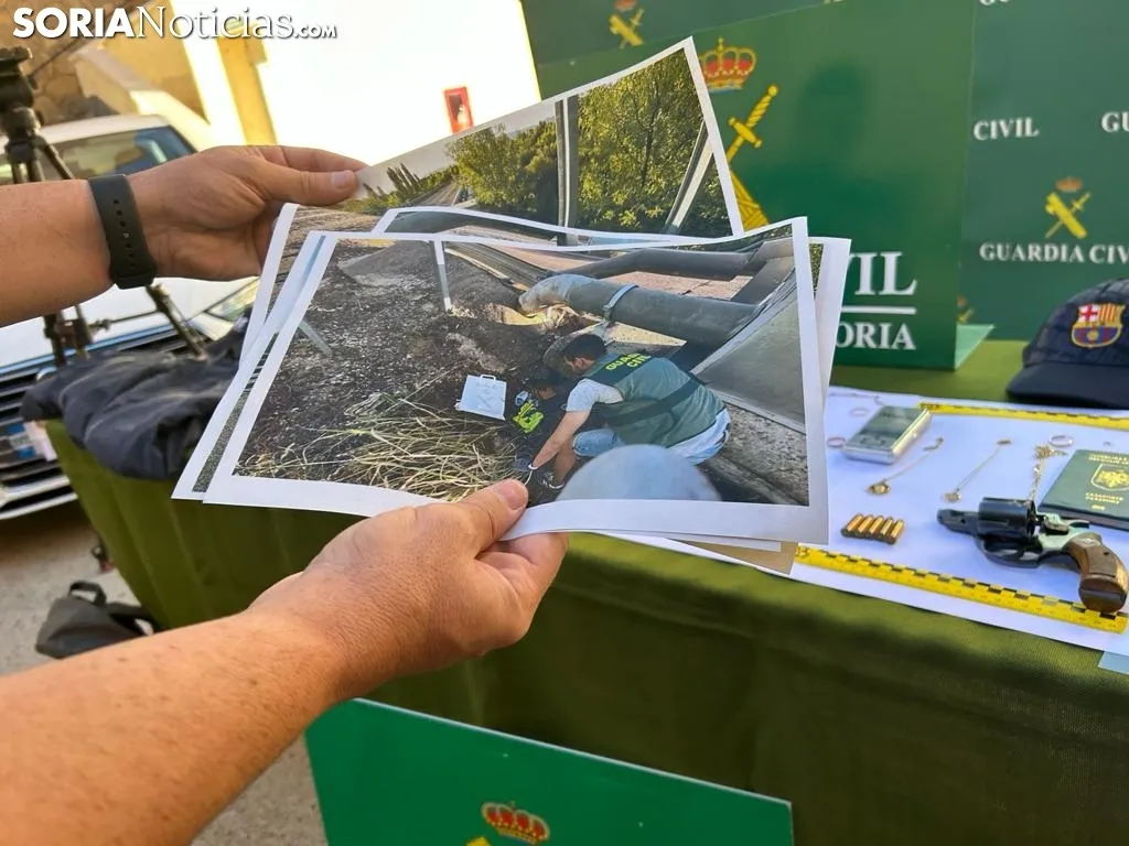 Foto 2 - Una operaci&oacute;n iniciada por la Guardia Civil de Almaz&aacute;n desarticula una red nacional de robos en domicilios