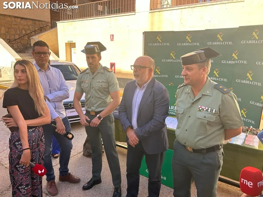 Foto 9 - Una operaci&oacute;n iniciada por la Guardia Civil de Almaz&aacute;n desarticula una red nacional de robos en domicilios