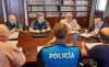 Una imagen de la reunión en el ayuntamiento de Almazán. /SdG