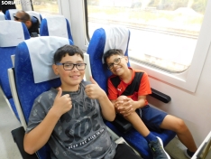 Foto 7 - Nervios por coger un tren muy especial con destino el cine de Tardelcuende