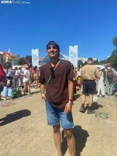 Foto 4 - Pablo del Campo, ra&iacute;ces sorianas en la JMJ de Lisboa: &ldquo;hay un mensaje para todos, seas creyente o no&rdquo;