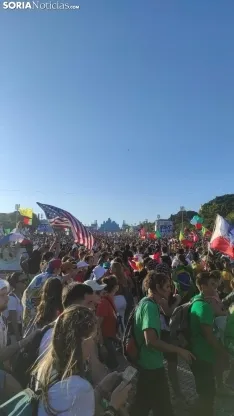 Foto 3 - Pablo del Campo, ra&iacute;ces sorianas en la JMJ de Lisboa: &ldquo;hay un mensaje para todos, seas creyente o no&rdquo;