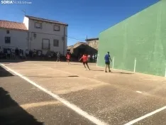 Foto 4 - David Vinuesa y Julio S&aacute;nchez, campeones del XXXVII Torneo de Frontenis de Pozalmuro