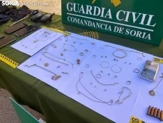 Foto 6 - Una operaci&oacute;n iniciada por la Guardia Civil de Almaz&aacute;n desarticula una red nacional de robos en domicilios
