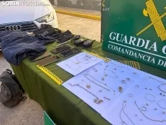 Foto 7 - Una operaci&oacute;n iniciada por la Guardia Civil de Almaz&aacute;n desarticula una red nacional de robos en domicilios