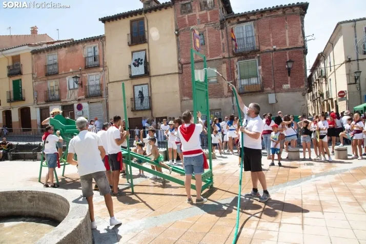Cucañas en El Burgo de Osma