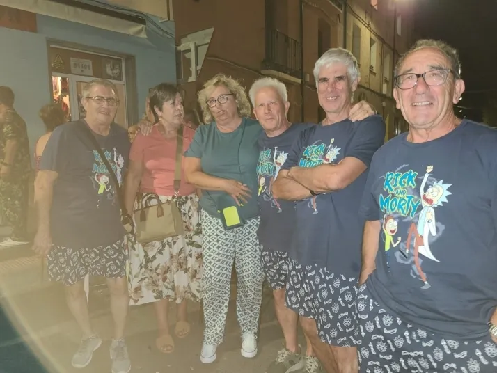 Pijamada 2023 en Arcos de Jalón. /Fran Álvarez