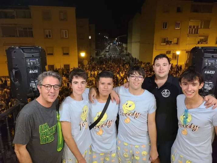 Pijamada 2023 en Arcos de Jalón. /Fran Álvarez