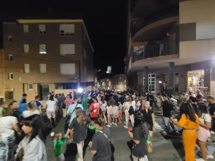 Pijamada 2023 en Arcos de Jalón. /Fran Álvarez