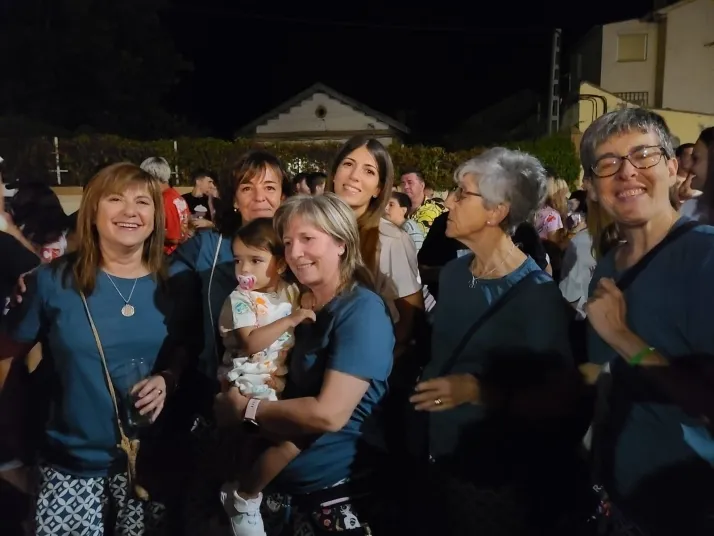 Pijamada 2023 en Arcos de Jalón. /Fran Álvarez