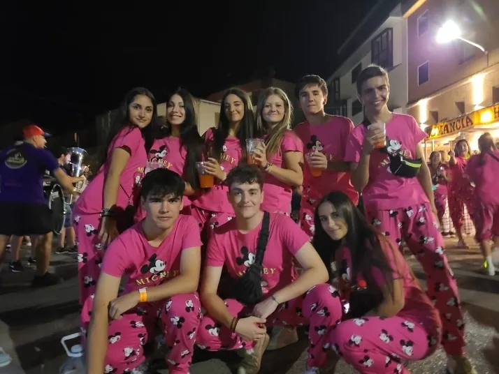 Pijamada 2023 en Arcos de Jalón. /Fran Álvarez