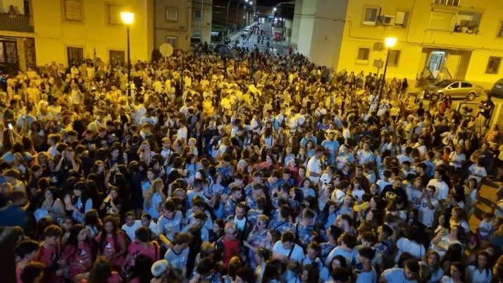 Pijamada 2023 en Arcos de Jalón. /Fran Álvarez