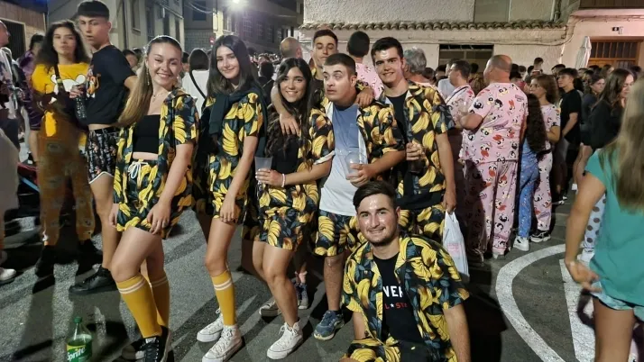 Pijamada 2023 en Arcos de Jalón. /Fran Álvarez