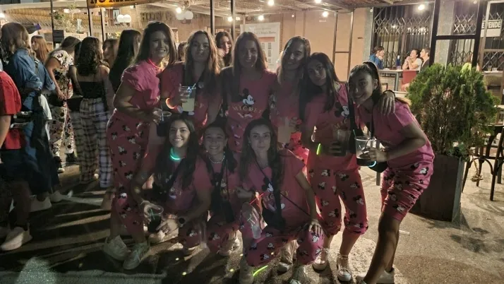 Pijamada 2023 en Arcos de Jalón. /Fran Álvarez