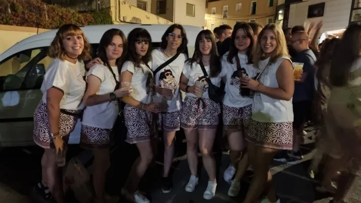 Pijamada 2023 en Arcos de Jalón. /Fran Álvarez