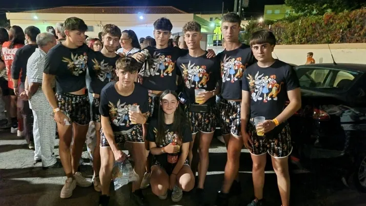 Pijamada 2023 en Arcos de Jalón. /Fran Álvarez